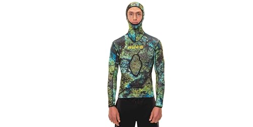 Eco Hooded Long Sleeve Rash Guard w/Loading pad DIGI-TEK Camo