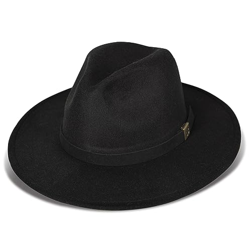 Image of Lucky Brand Womens Ranger Hat | Wide Brim | Felt | Rancher | Americana | Western Inspired | Classic | Fashion | Cowboy