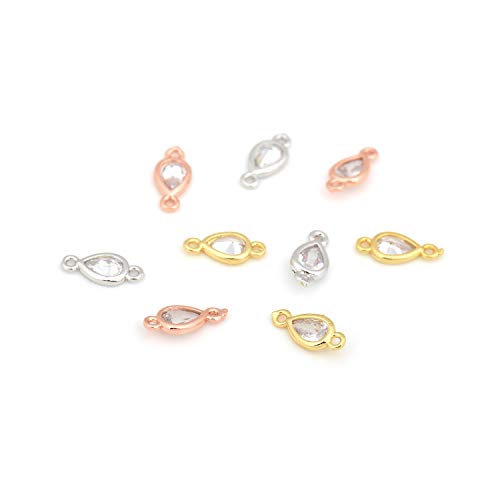 Tiny-Cubic-Connector-CharmsMulti-Style-Clear-CZ-Stone-PendantsDIY-Minimalist-Jewelry-Making-Accessory-20Pcs5-12x5mmGold