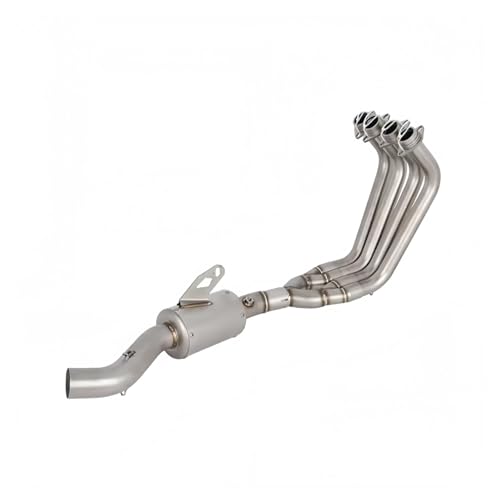 Échappement moto Yamaha XJ6 pour remplacer le silencieux rouillé et libérer le bruit moteur
