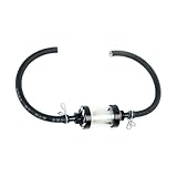 Motorrad Flüssigkeitsfilter Ersatz | Durchsichtiger Wiederverwendbarer Filter Zur Filterung Von Verunreinigungen | Motorrad Flüssigkeitsfilter Verhindert Verstopfungen | Für Alltag Pendeln Geländefahr