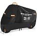 Bike Cover for 1 Bike Outdoor Waterproof, 300D Oxford Heavy Duty Bicycle Cover Rain Dust UV Wind Proof Bike Tarp with Reflective Strips Storage Bag for Mountain Road Electric Bike