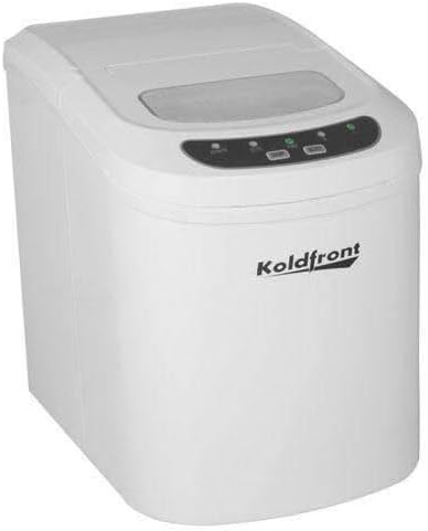 Koldfront Ultra Compact Portable Ice Maker - White