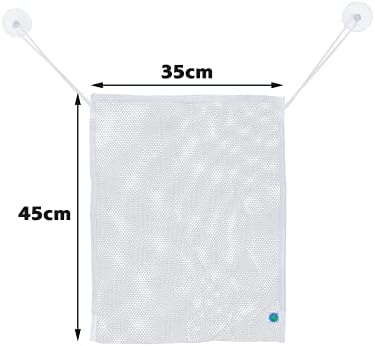Avos-Deals-Global Baby Bath Toy Storage Bag, Bathroom Toy Storage Net Tidy Organiser Bag for Baby Kids & Toddlers with Suction Cups
