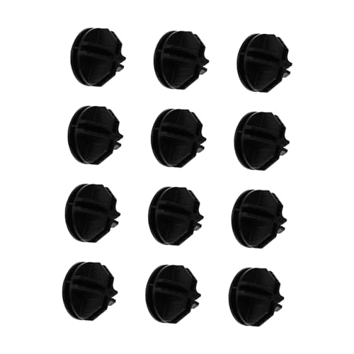 Levemolo 12pcs Pet Cage Connectors Buckles for Easy Assembly of Dog Playpens and Closets No Tools Required for Home Use Black