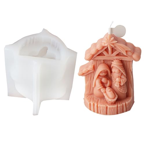 Stampi in silicone a forma di famiglia di gesù