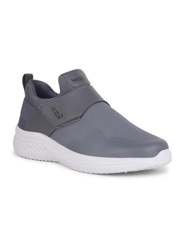 Image of Liberty Leap7x FLATRON-1E Non-Lacing Walking Shoes for Men with EVA Sole| Suitable for Jogging, Workout, Gym & Outdoor Activity | Stylish, Lightweight & Comfortable Footbed | Sports Footwear