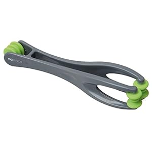 Yogistar 2 in 1 Finger Massager, Grey/Green, M