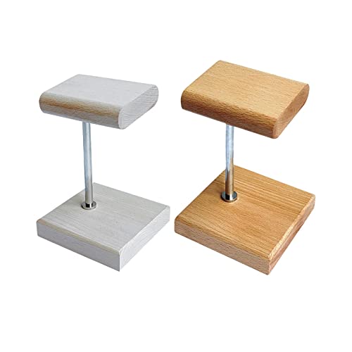 Jumezo Watch Display Stand Bracelet Jewelry Holder White Marble Gold Pole