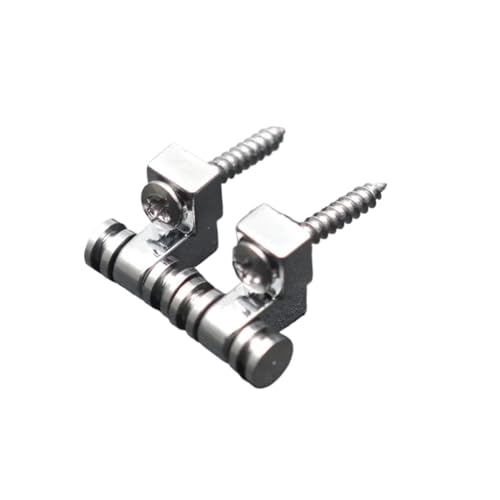 2 GLM^[[[XgOc[e[i[M^[ANZT[p[cubNS[hVo[ ST TL GLM^[ƌ݊ (Color : Silver x2pcs)