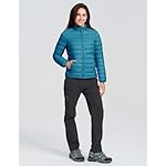 Pioneer Camp Women's Packable Puffer Jacket Winter Lightweight Quilted Coat Water-Repellent Insulated Thermal Warm Outerwear - Image 3