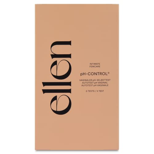 ellen® pH-Control – CE-gekennzeichneter vaginaler pH Test zur Infektionserkennung – pH Teststreifen Scheide als Selbsttest mit Applikator – Einfach & schmerzfrei – 5 Stück