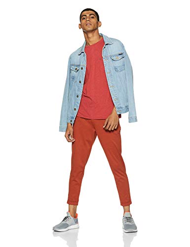 Image of Pepe Jeans Men's Solid Slim Fit T-Shirt