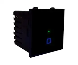 Smarteefi Touch 16A WiFi Smart Switch, Execute Schedule even if no Internet, Compatible with Alexa/Google Home (BLACK)