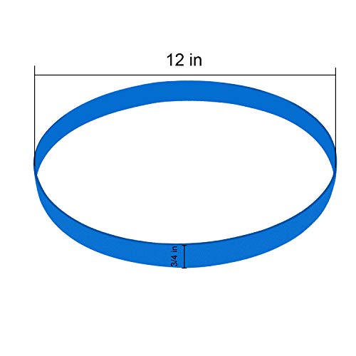 2 Pack Urethane Band Saw Tires, Be Applicable 3/4" Inch Wide by 12" Inch Diameter Band Saw Wheel Low Noise and Durability - Thumbnail 2