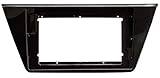  ZENEC Z-F2013 Radioeinbauset Z-E1010 Rahmen kompatibel mit VW Touran II (5T)