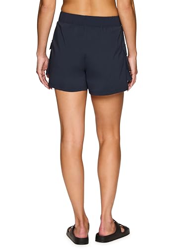 Avalanche Short de caminhada estilo cargo para mulheres, shorts de caminhada de tecido de secagem rá