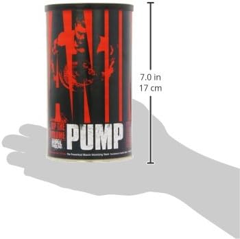 Animal Pump – Preworkout - Vein Popping Pumps – Energy and Focus – Creatine – Nitric Oxide – Easy to Remove Stimulant Pill for Anytime Workouts – 30 Packs