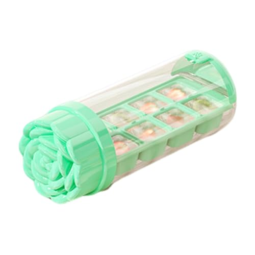 Silicone Ice Trays for Freezer | 8 Grids Flower Bottle | Portable Ice Cubes Molds for Iced Coffee Tea Cocktails Whiskey Beverage