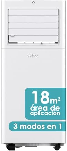 Daitsu Aire Acondicionado Portátil Alisios APD 07FX | 3 en 1: Frí...