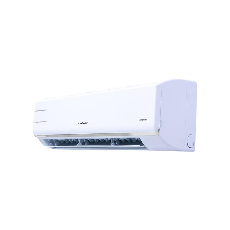 Kelvinator 1.5 Ton Inverter Split AC Indoor Unit, angled view showing bottom vents