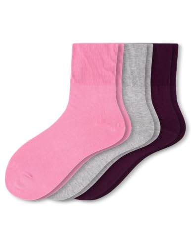 Image of HUE Women's Bobby Sock Causal Crew 3 Pair Pack
