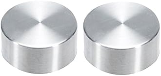 Brieftons Glass Bottles's Lids, Pack of 2 Stainless Steel Caps