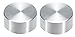 Brieftons Glass Bottles's Lids, Pack of 2 Stainless Steel Caps