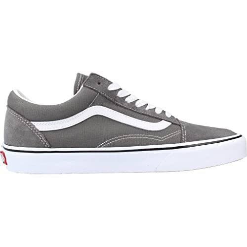 Image of Vans Unisex Plimsolls, Grey, 7 Women /5.5 Men