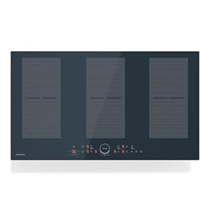 Klarstein Delicatessa 90 Induktionskochfeld – 6-Zonen-Einbaukochfeld, 10.500 W Mit Flexzone Und Boostern, Schieberegler, Timer Und Kindersicherung, Glaskeramik Schwarz, 90-cm-Design