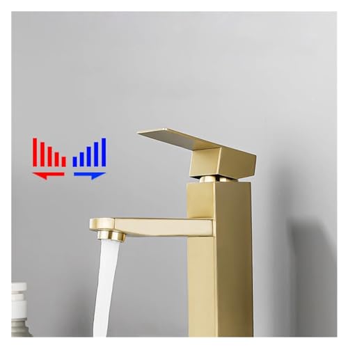 Robinet de lavabo de salle de bain moderne à trou unique durable - 6