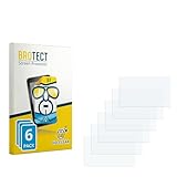 BROTECT 6 Stück Schutzfolie für Kverneland IsoMatch Tellus GO Plus Bildschirmschutz Folie Made in Germany, Ultra-Klar