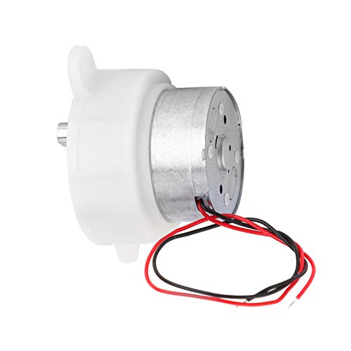 Elektromotor Langsame Drehzahl DC6V Drehzahlminderungsmotor Hohe Torsion Niedriger Verbrauch Kunststoffgetriebemotor 5 U/min