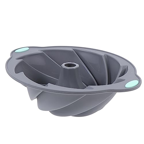 STOBAZA Oven Pans Silicone Baking Tray Cake Rings for Baking Cake Mold Light Grey