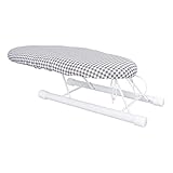 Veemoon Rack De Engomar De Manga Ferro A Vapor De Viagem Pequena Mesa Portátil Ferro A Vapor Portátil Para Mesa De Roupas Descanso Compacto Placa De Prensagem De Manga Mini Mesa Para