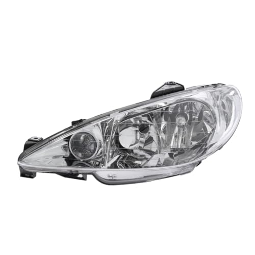 Valeo Faro Principal Izquierdo Halógeno de Alto Rendimiento 87275 - Para PEUGEOT 206 ph1 09/1998 > 11/2005 - Frontal - Lado Izquierdo - Pack de 1