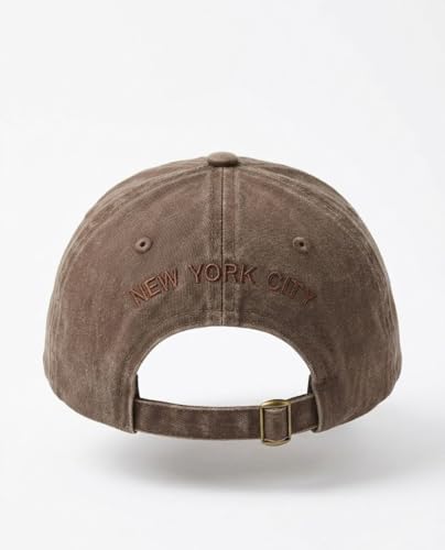 Image of Men's Cotton Baseball Cap, Adjustable Back Closure, Unisex, Casual Style, for Outdoor Lifestyle