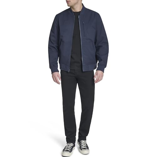 Image of Levi's Men's Rib Knit Bomber with Chest Zip Pocket