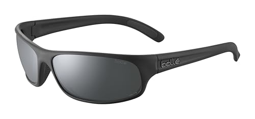 boll&eacute; BS027002 Anaconda Sunglasses, Black Matte - Volt+ Gun Cat 4, Medium