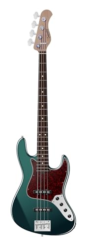 Sadowsky MetroExpress 21-Fret Vintage J/J Bass, 4-String - Solid Sherwood Green Metallic High Polish