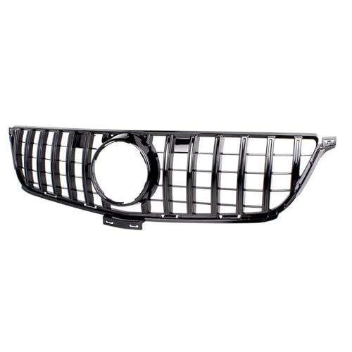 Fixation calandre défectueuse : capot de prise d'air Benz Classe ML W166 argenté 2013-2015