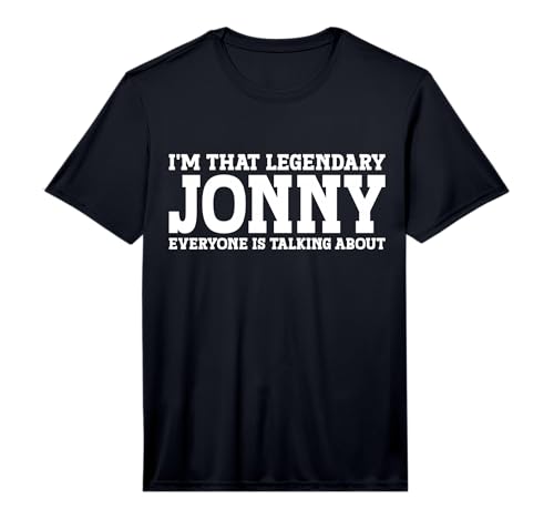 Jonny Personal Name First Name Funny Jonny Performance T-Shirt