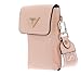 Imagen de GUESS bolso bandolera bolsa para móvil Latona Flap Chit Chat Phone Bag Light Peach salmón