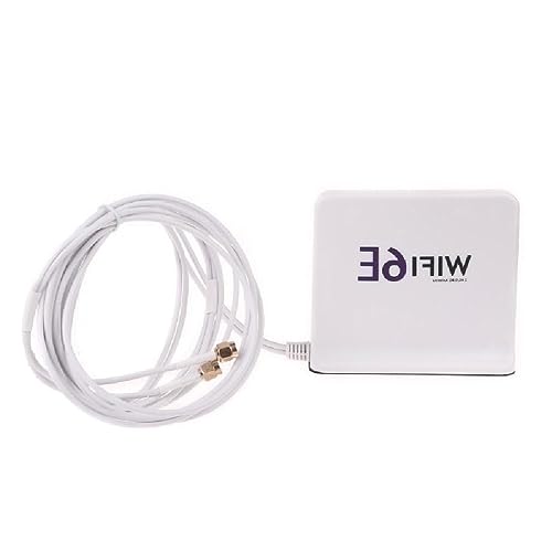 トライバンド WiFi 6E アンテナ 6GHz 5GHz 2.4GHz SMA WiFi アンテナ PC コンピュータ用 PCIe WiFi カード WiFi ルーター USB アダプター全方向 WiFi アンテナのサムネイル