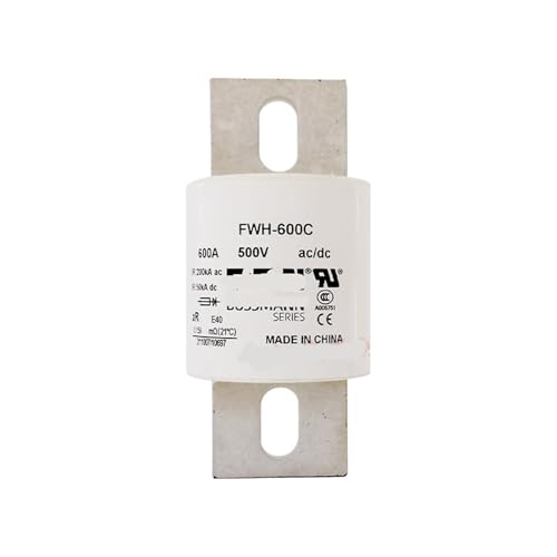 Fusible FWH-600A cartouche fusible industrielle haute tension 500V AC DC