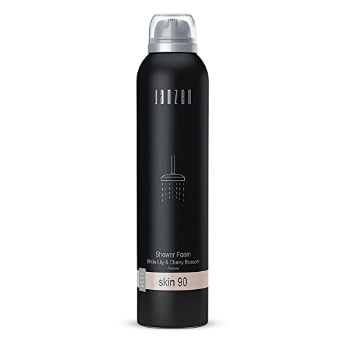 Janzen Skin 90 Shower Foam Mousse White Lily & Cherry Blossom 200 ml