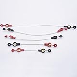 48 V 84 V Ciclomotor Eléctrico Serie Cable Cable Núcleo de Cobre Cubierta Retardante de Llama Diseñado Para Baterías Ácidas Construcción Resistente al Agua y Polvo (30cm)