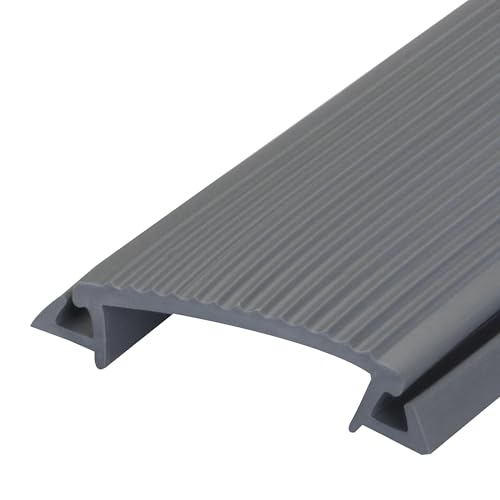 Image of M-D Building Products 43824 1-1 /2 in. x 3 /4 in. x 36 in. Gray Vinyl Replacement Insert for Heavy Duty Thresholds