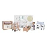  Tiamo Little Dutch 4477 Holz Puppenhaus Zusatz Spielset Babyzimmer 11-teilig
