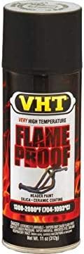 VERY HIGH TEMPERATURE VHT Flameproof Ceramic Coating SP102 Flat Black 11 oz Spray